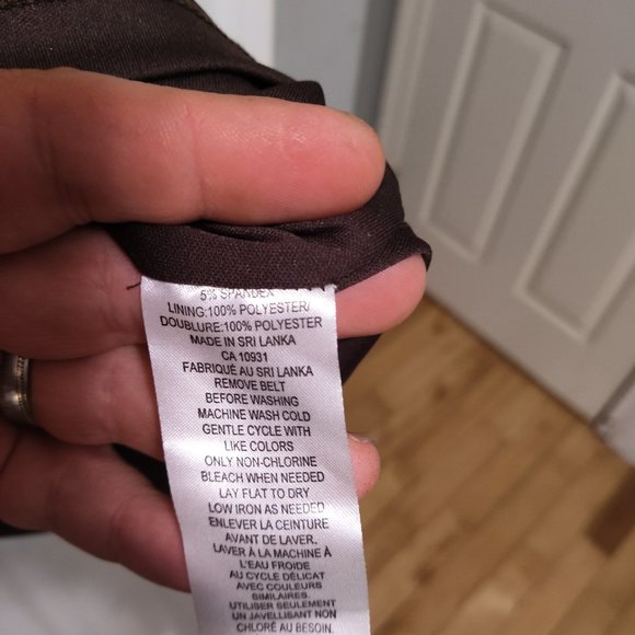 Laura Petite multi colored striped mini dress - Picture 4 of 5